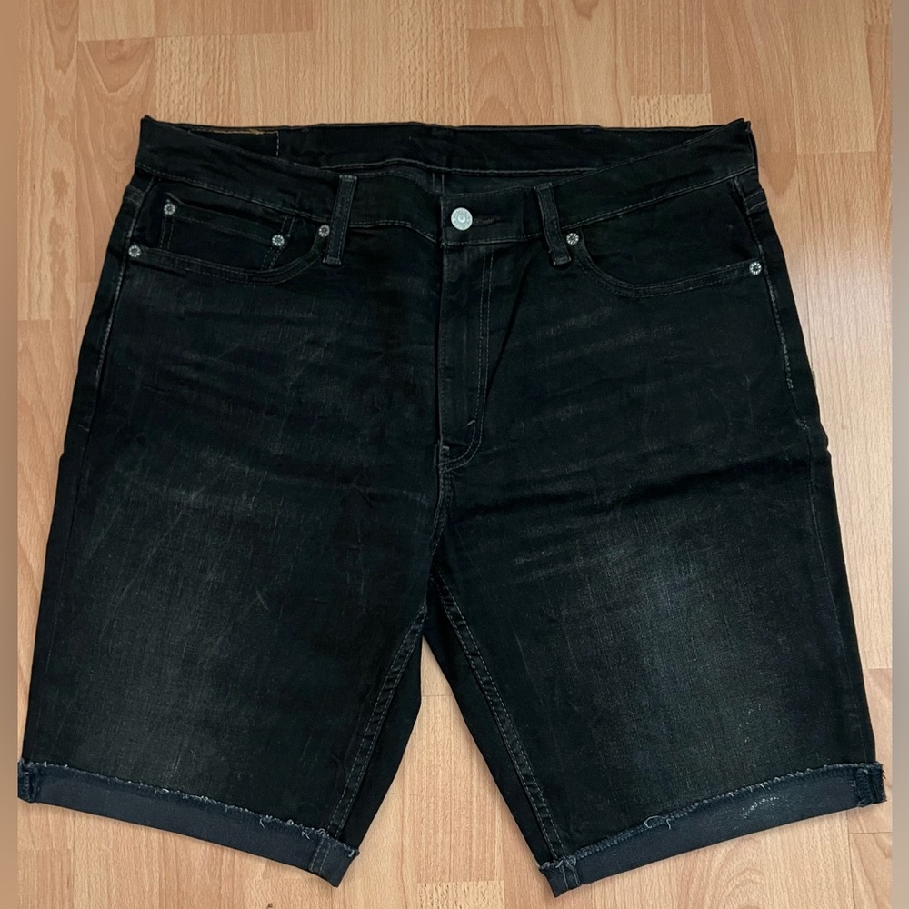 Men's Levi’s Black Denim Shorts